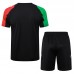 24/25 Arsenal Training Black Jersey Kit short Sleeve (Shirt + Short)-9488320