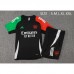 24/25 Arsenal Training Black Jersey Kit short Sleeve (Shirt + Short)-9488320