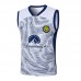 24/25 Inter Milan White Blue Training jersey Kit Sleeveless Vest (Vest + Short)-3079082