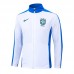 2024 Brazil White Blue Edition Classic Jacket Training Suit (Top+Pant)-721059