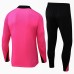 24/25 Manchester United M-U Pink Black Edition Classic Jacket Training Suit (Top+Pant)-1041982