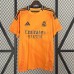 24/25 Real Madrid Away Orange Jersey Kit short sleeve (Shirt + Short)-5304771