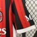 24/25 AC Milan Home Red Black Jersey Kit short sleeve (Shirt + Short)-9826936