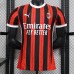 24/25 AC Milan Home Red Black Jersey Kit short sleeve (Shirt + Short) (Player Version)-5583707