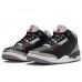 Air Jordan 3 Black Cement AJ3 SNEAKER Running Shoes-Black/Gray-8827980