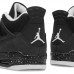 Air Jordan 4 Fear AJ4 SNEAKER Running Shoes-Black/Gray-9710955