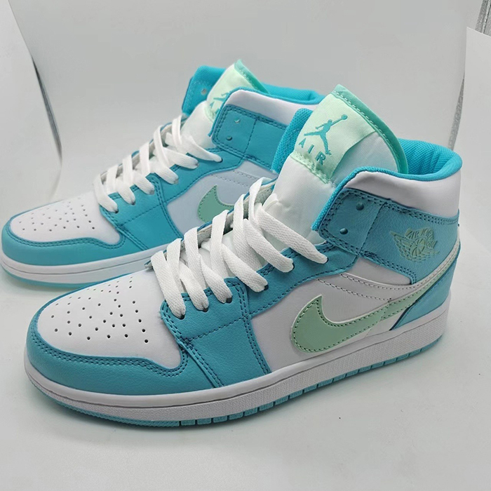 Air Jordan 1 Low AJ1 High Running Shoes-White/Green-3489272