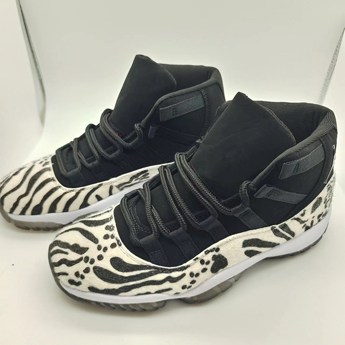 Air Jordan 11 Low AJ11 High Running Shoes-White/Black-1344317