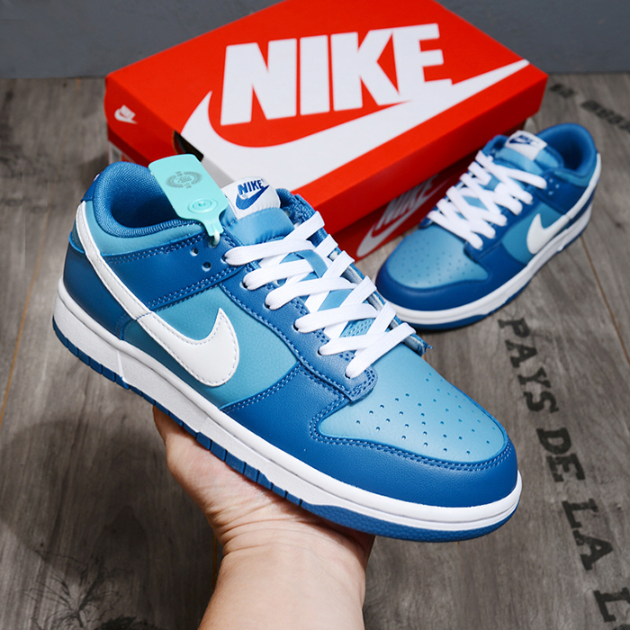 SB Dunk Low Running Shoes-Blue/White-3588231