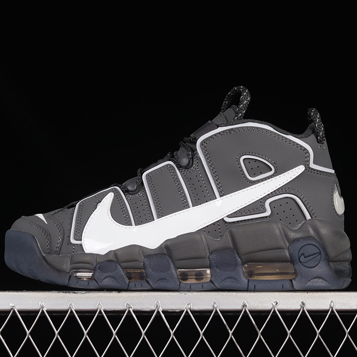 Air More Uptempo 96 QS Running Shoes-Black/White-225085