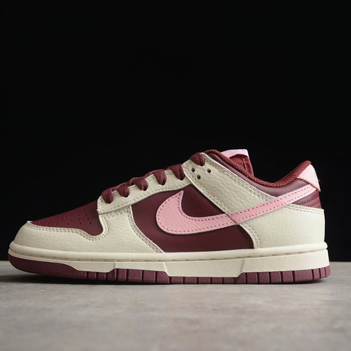 SB Dunk Low“Valentine's Day”Running Shoes-Wine Red/White-905304