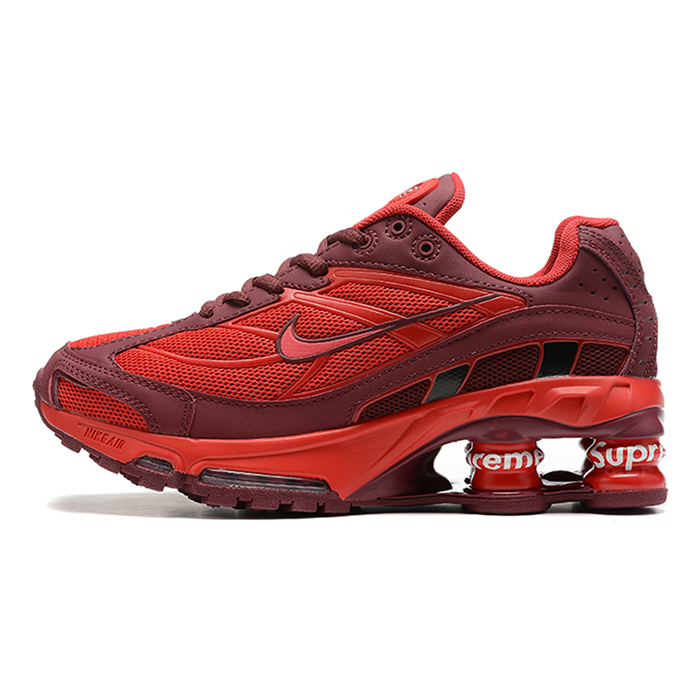 Air Max SHOX TL/SKEPTA Running Shoes-All Red-7583847