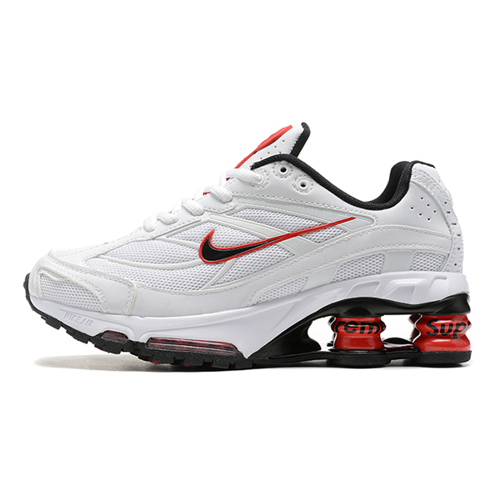 Air Max SHOX TL/SKEPTA Running Shoes-White/Red-8668743