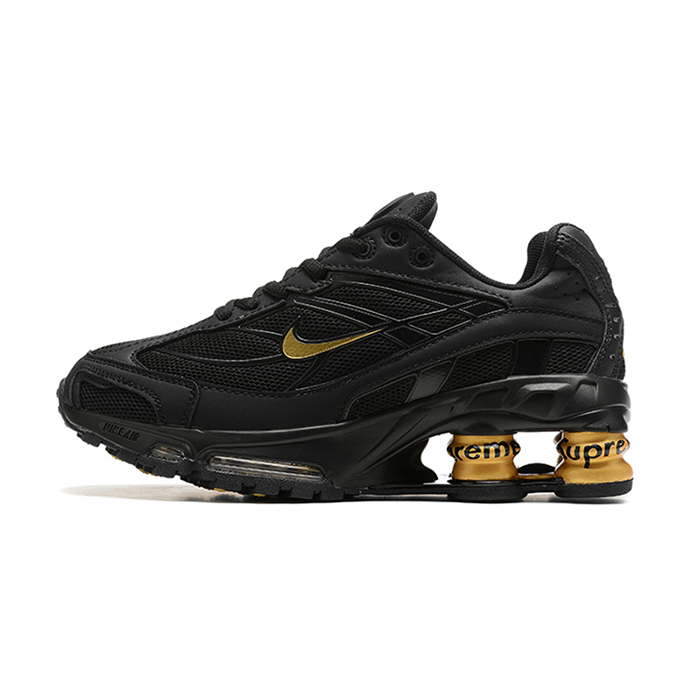 Air Max SHOX TL/SKEPTA Running Shoes-Black/Gold-9021022