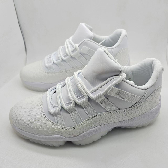 Air Jordan 11 AJ11 Running Shoes-All White-9184914