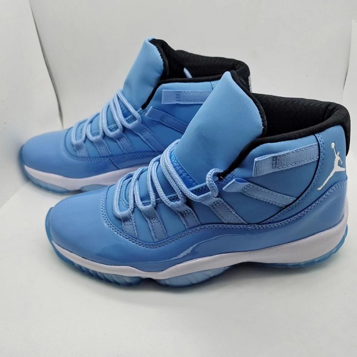 Air Jordan 11 Low AJ11 High Running Shoes-Sky Blue/White-6130953