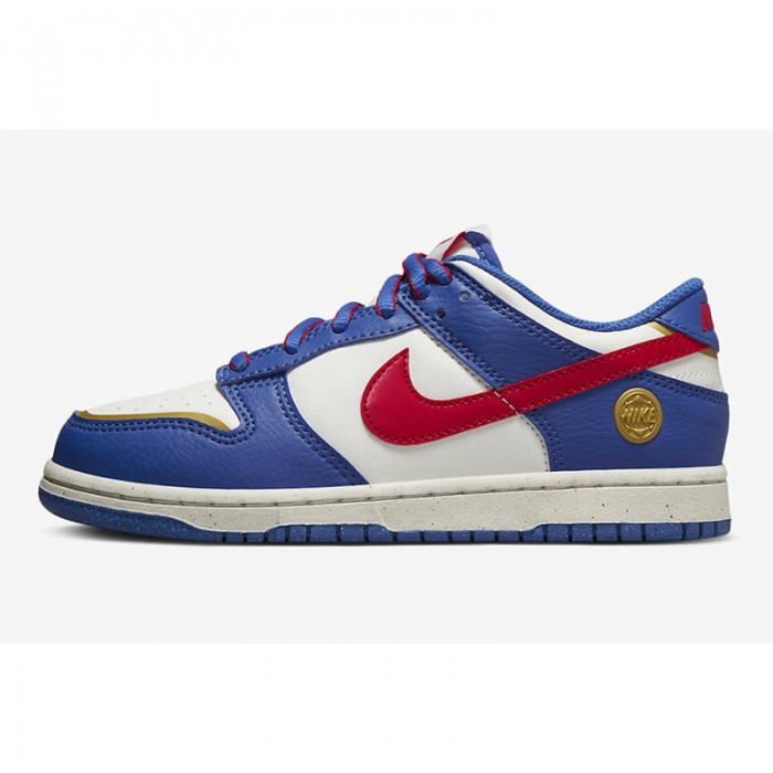 SB Dunk Low GS“Superhero”Running Shoes-Blue/White-4575125