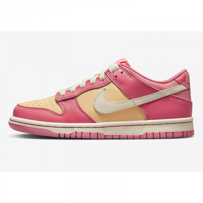 SB Dunk Low GS Running Shoes-Pink/Yellow-6805684