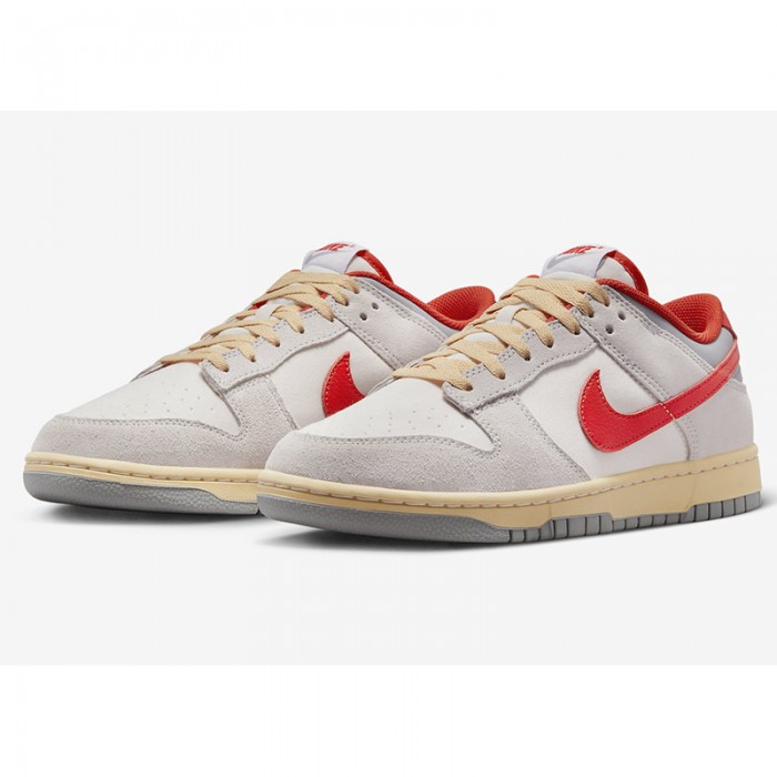 SB Dunk Low 85“Athletic Department”Running Shoes-Gray/Red-595328