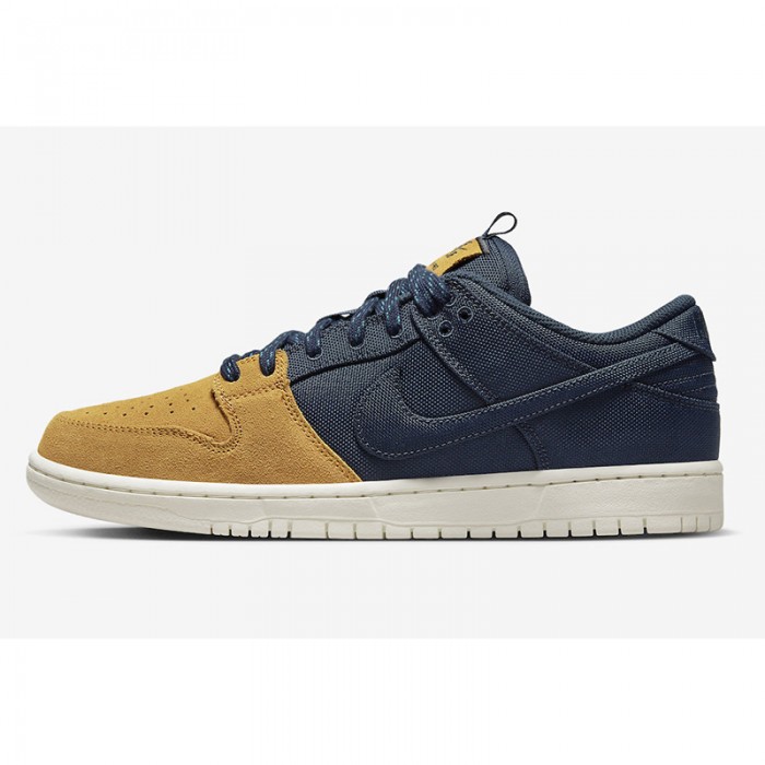 SB Dunk Low Running Shoes-Khkai/Navy Blue-7237162