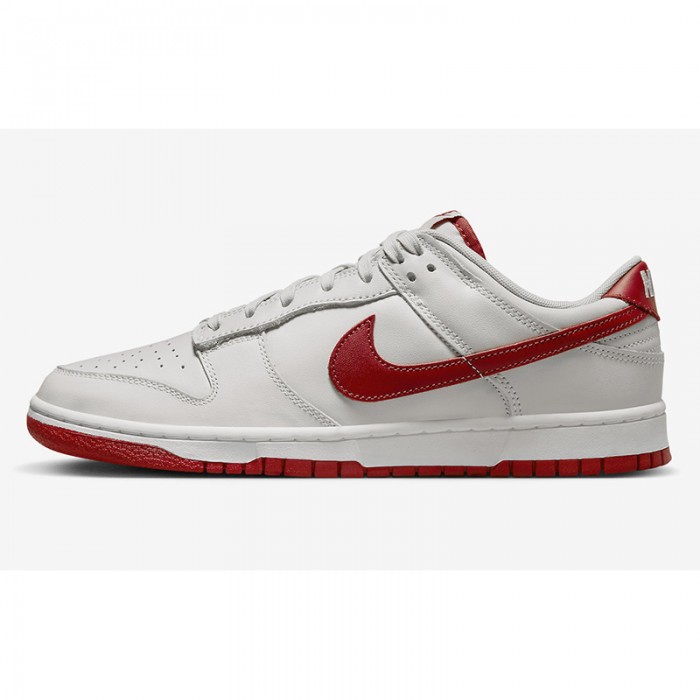 SB Dunk Low Running Shoes-Gray/Red-7459928