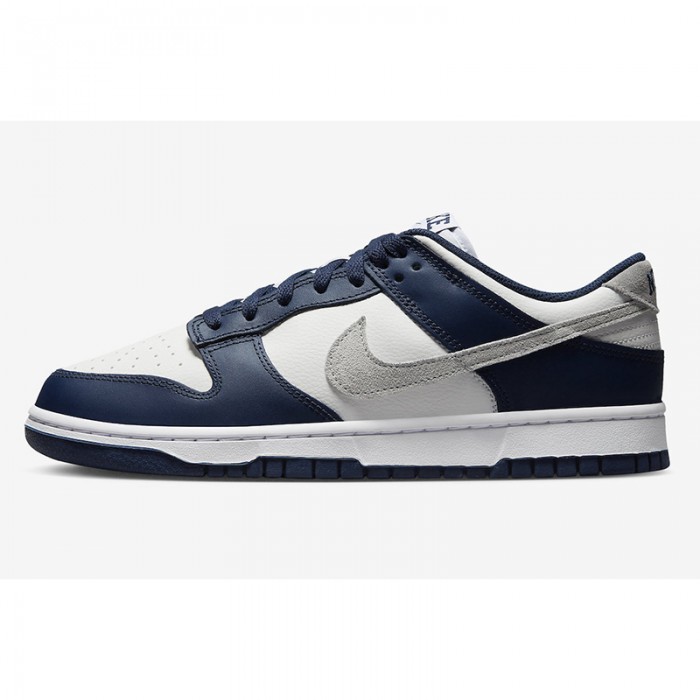 SB Dunk Low“Midnight Navy”Running Shoes-Navy Blue/White-6950404