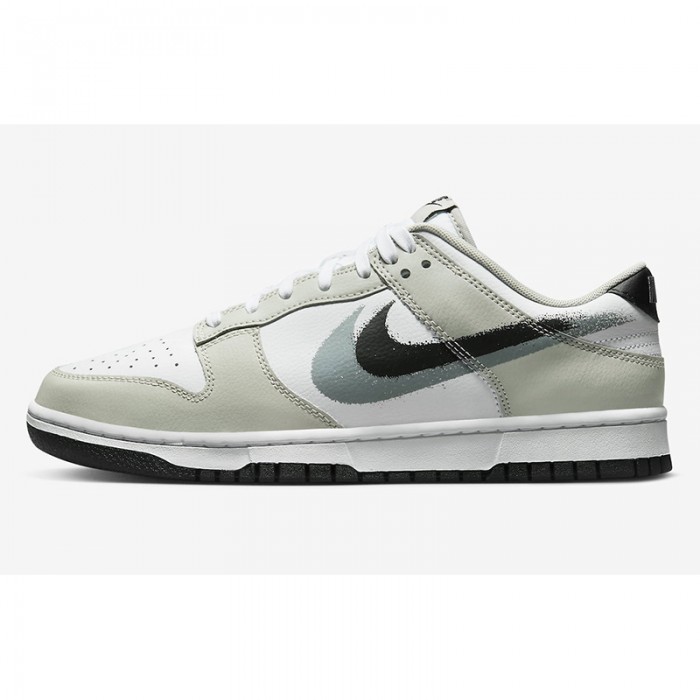 SB Dunk Low Running Shoes-Gray/White-7599650