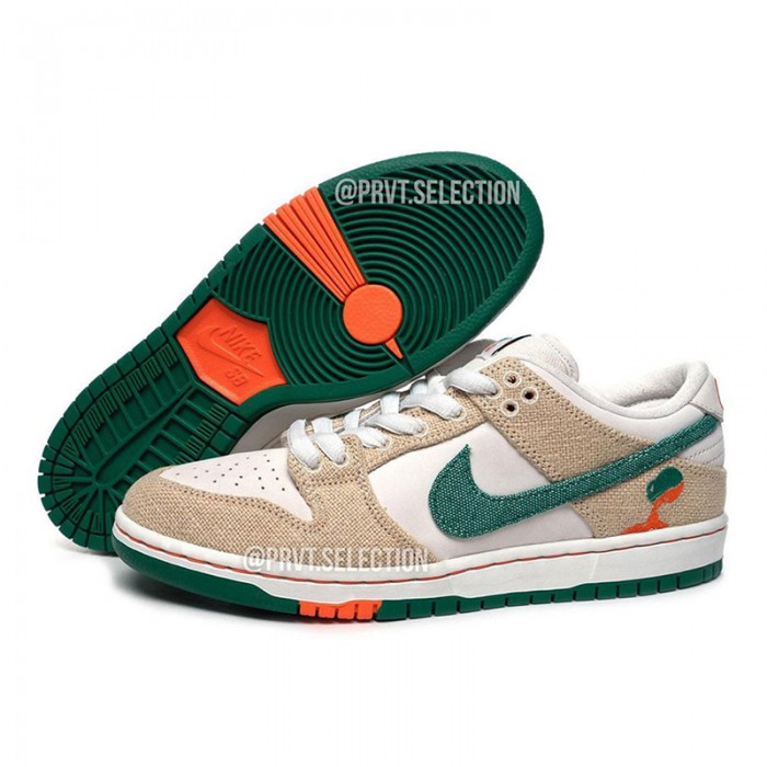 SB Jarritos x SB Dunk Low Running Shoes-Khkai/White-297617