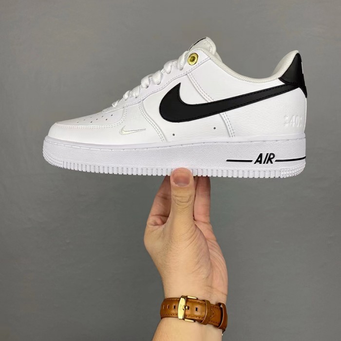 Air Force 1 AF1 Running Shoes-White/Black-781154