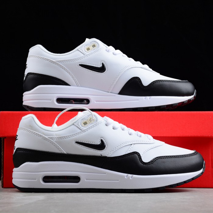 Air Max 1 / SP Running Shoes-White/Black-8990802