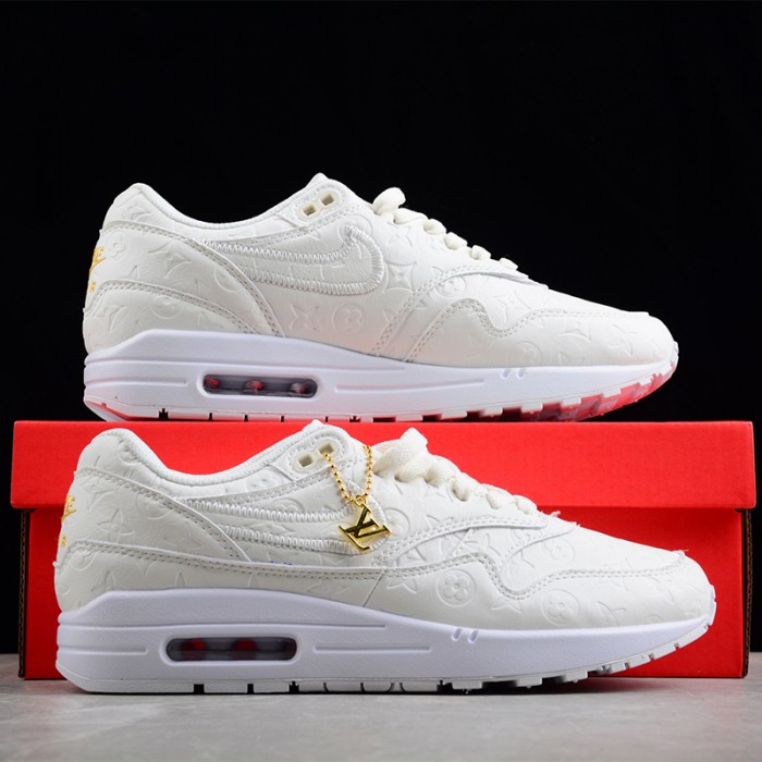 Air Max 1 / SP Running Shoes-All White-9644551