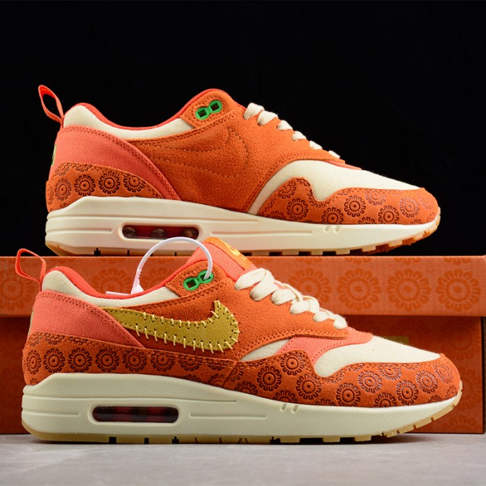 Air Max 1 / SP Running Shoes-Orange/Khkai-8760851