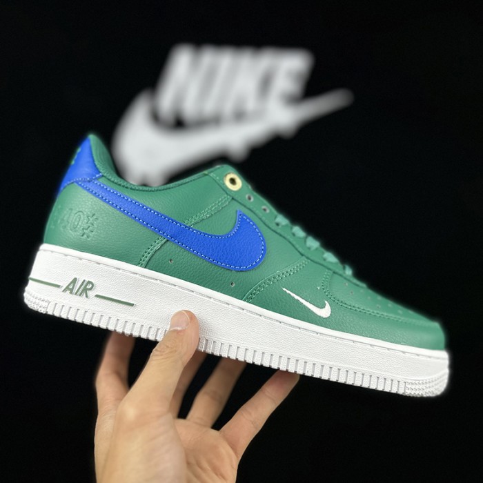 Air Force 1 AF1 Running Shoes-Green/White-7925143