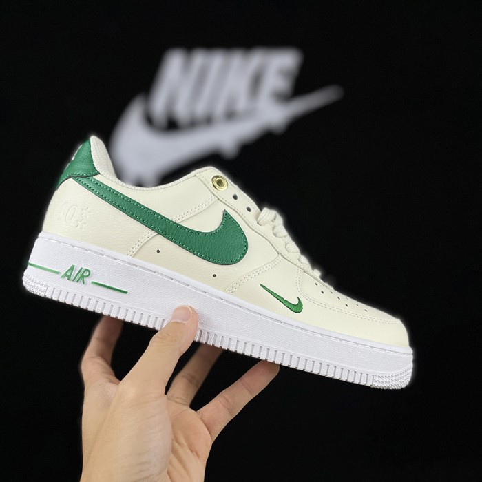 Air Force 1 AF1 Running Shoes-White/Green-2965574