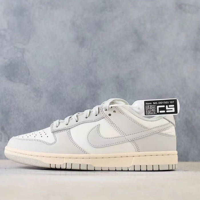 SB Dunk Low CS Running Shoes-White/Gray-7184184