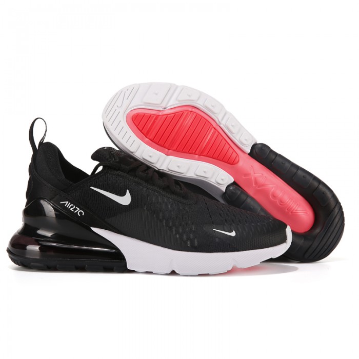 Air Max 270 Running Shoes-Black/White-9036254