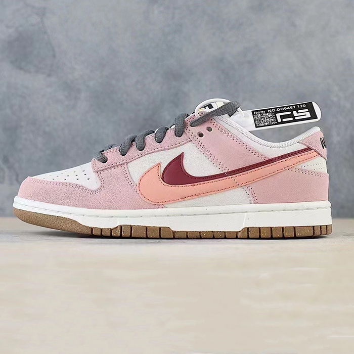 SB Dunk Low CS Women Running Shoes-Gray/Pink-4518087