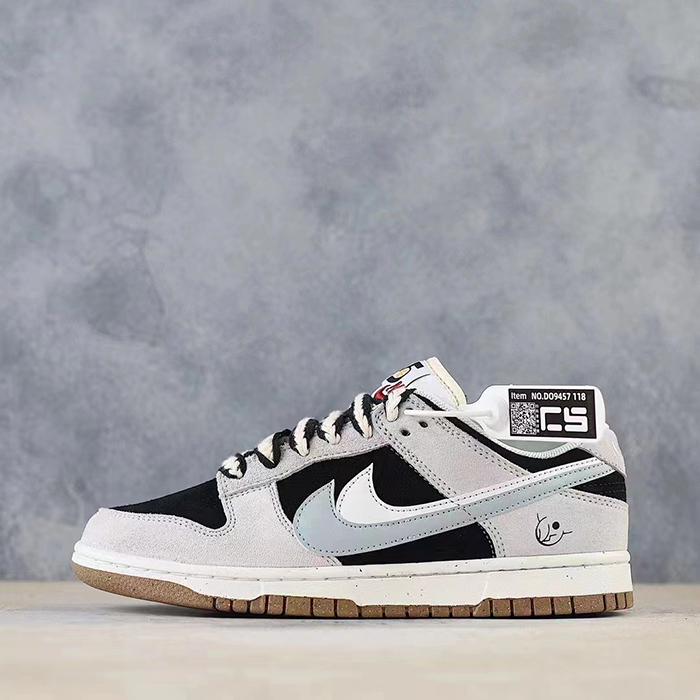 SB Dunk Low CS Running Shoes-Gray/Black-8645475