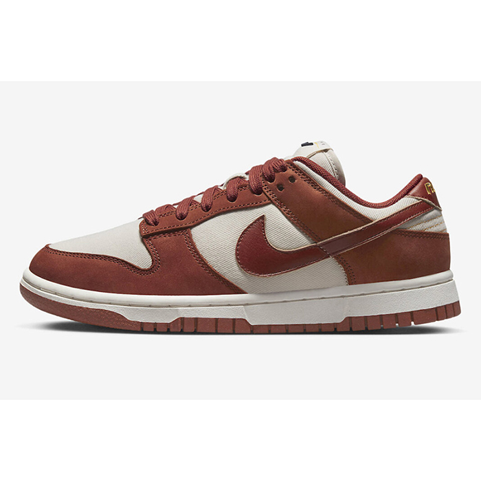 SB Dunk Low“Rugged Orange”Running Shoes-Red/White-8044188