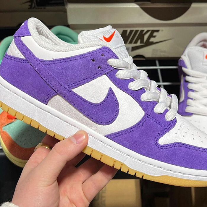 SB Dunk Low“Purple Suede”Running Shoes-Purple/White-5349115