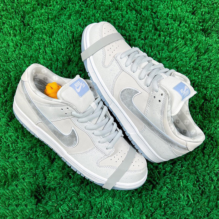 Concepts X SB Dunk Low“White Lobster”Running Shoes-White/Gray-9015951