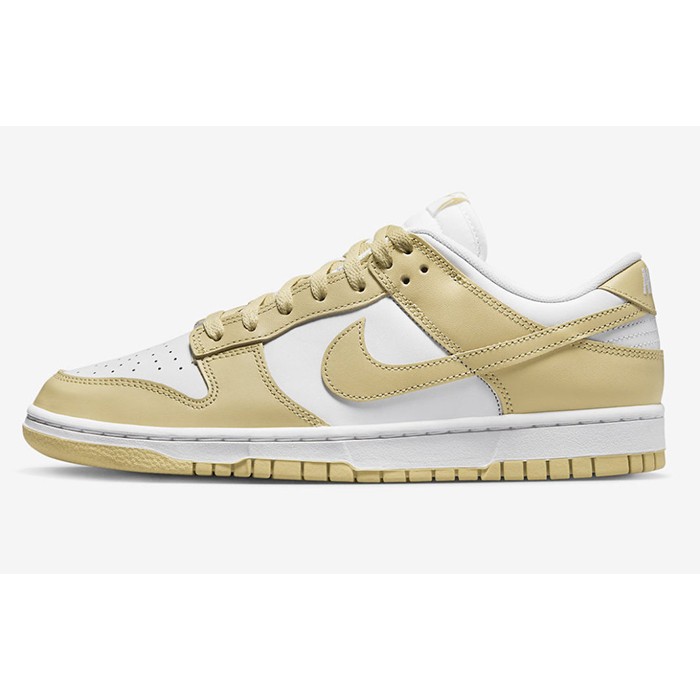 SB Dunk Low“Team Gold”Running Shoes-White/Gold-1753333