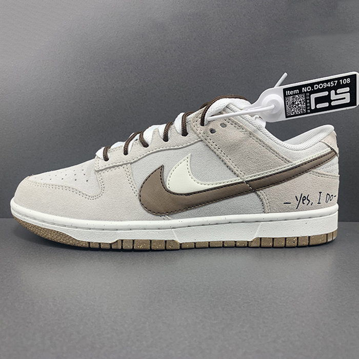 SB Dunk Low SE Running Shoes-Gray/Brown-513134