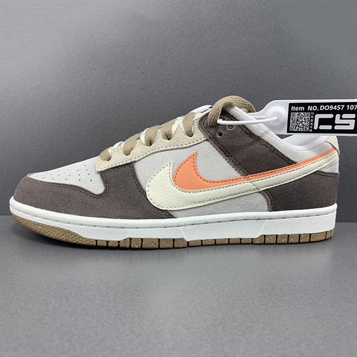 SB Dunk Low SE Running Shoes-Gray/Brown-6326679