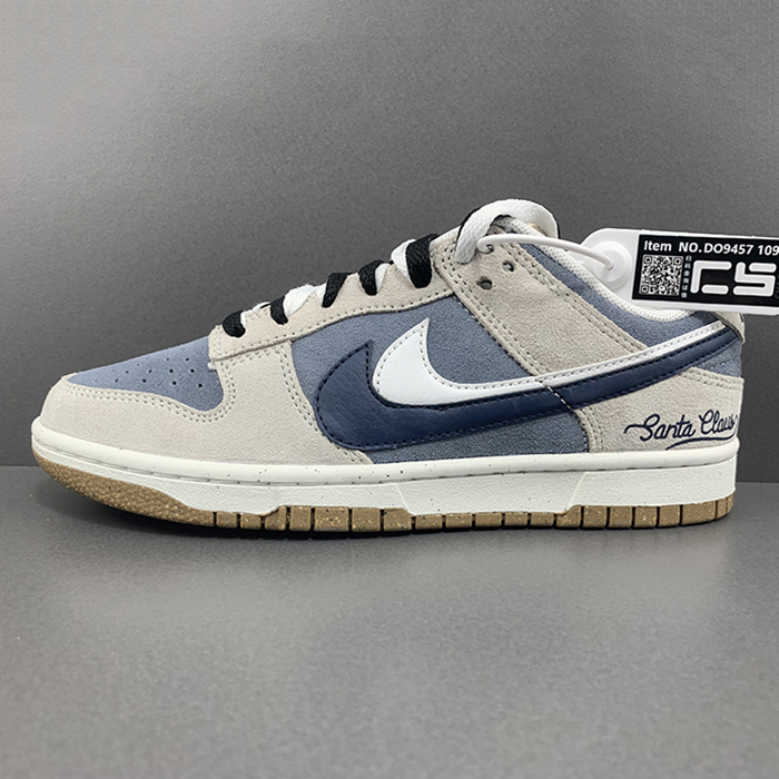 SB Dunk Low SE Running Shoes-Gray/Blue-8714343