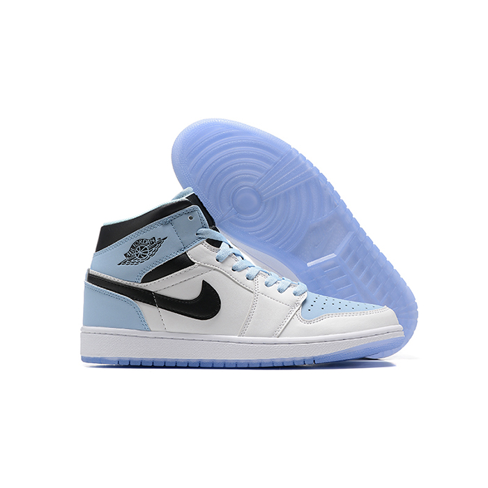 Air Jordan 1 AJ1 High Running Shoes-Sky Blue/White-6821271