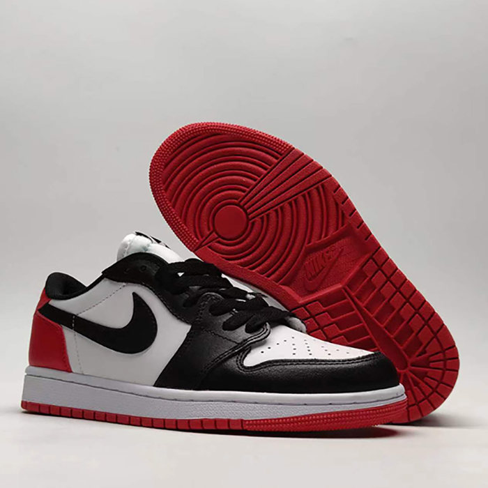 Air Jordan 1 AJ1 Running Shoes-White/Black-1777376