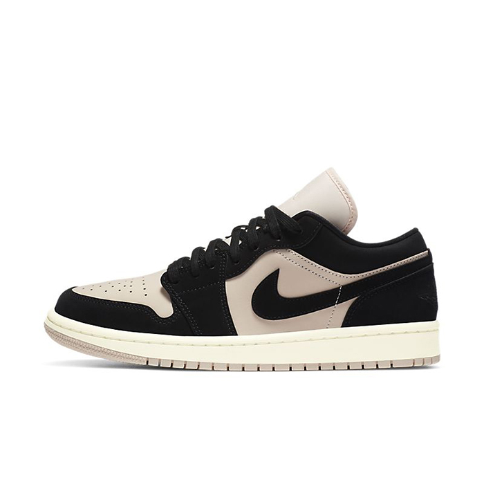 Air Jordan 1 AJ1 Low Running Shoes-Black/Khkia-9841318