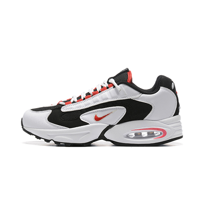 Air Max Triax Running Shoes-White/Black-228019