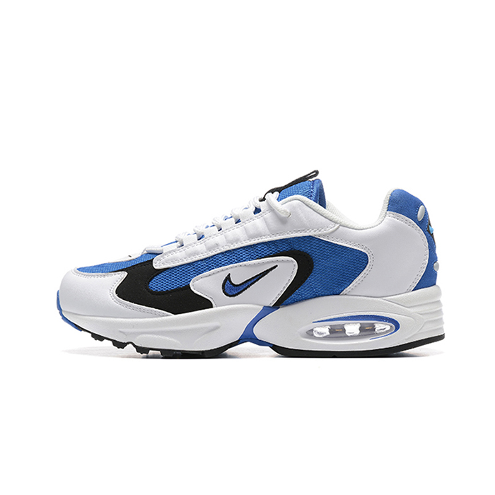 Air Max Triax Running Shoes-White/Blue-5038209